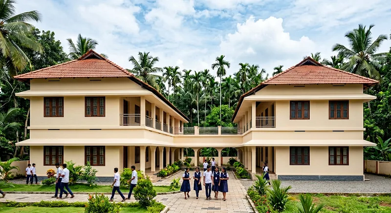 School building re-plastered in Wadakkanchery after monsoon damage